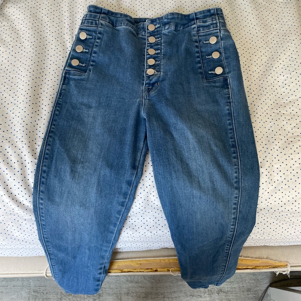 J Brand high waisted jeans